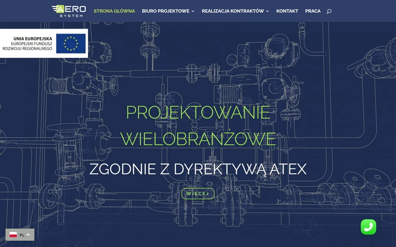 Strona internetowa aero-system.pl