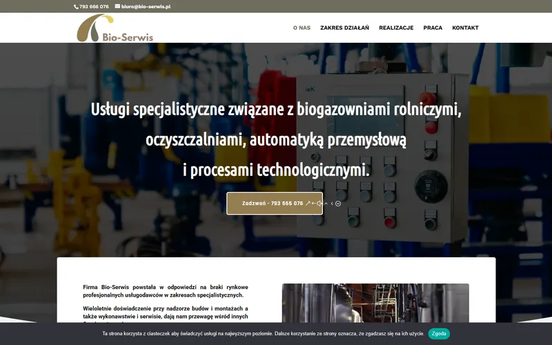 Strona internetowa bio-serwis.pl