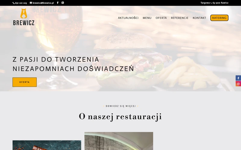 Strona internetowa brewicz.pl