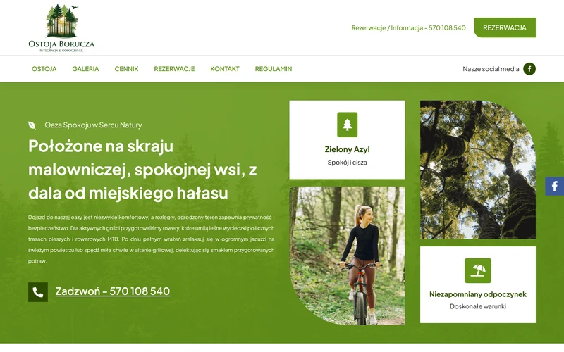 Strona internetowa ostojaborucza.pl