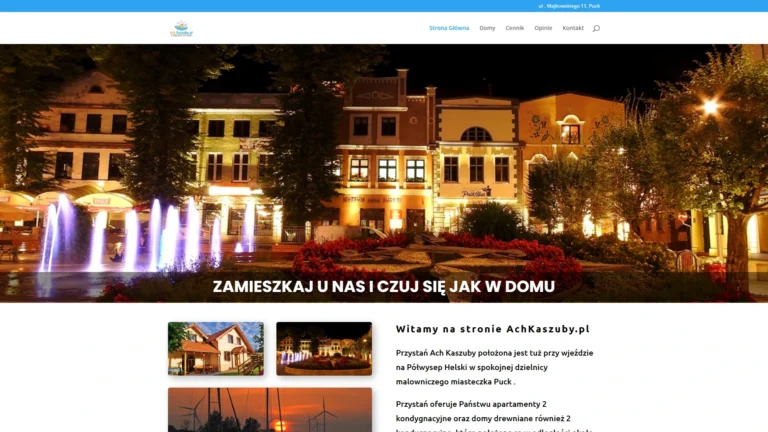 Strona internetowa achkaszuby.pl