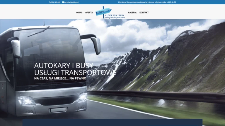 Strona internetowa autobusylegionowo.pl