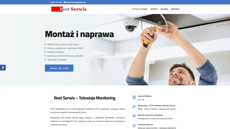 Strona internetowa bestserwis.lublin.pl