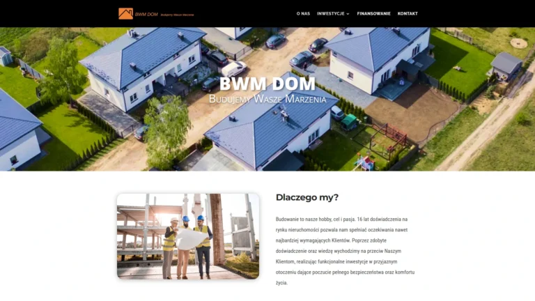 Strona internetowa bwmdom.com