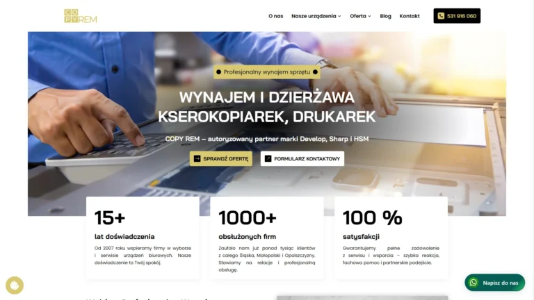 Strona internetowa copyrem.pl