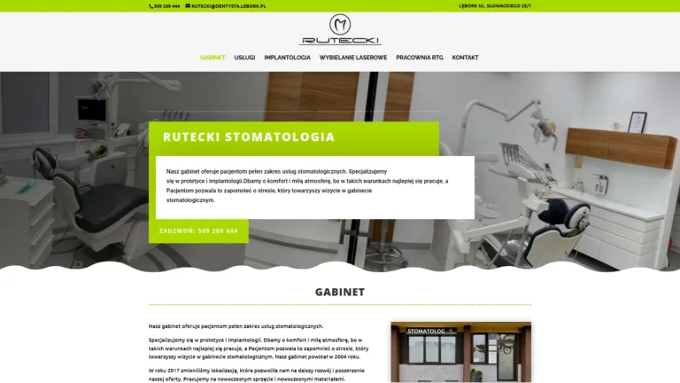 Strona internetowa dentysta.lebork.pl