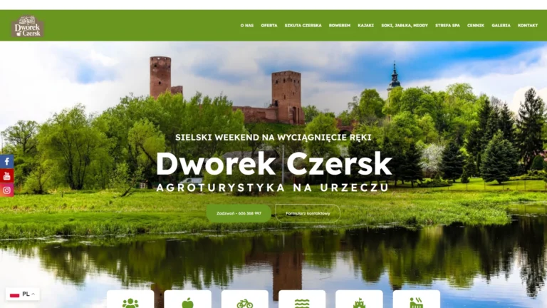 Strona internetowa dworekczersk.pl