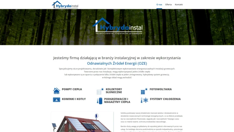 Strona internetowa hybrydoinstal.pl