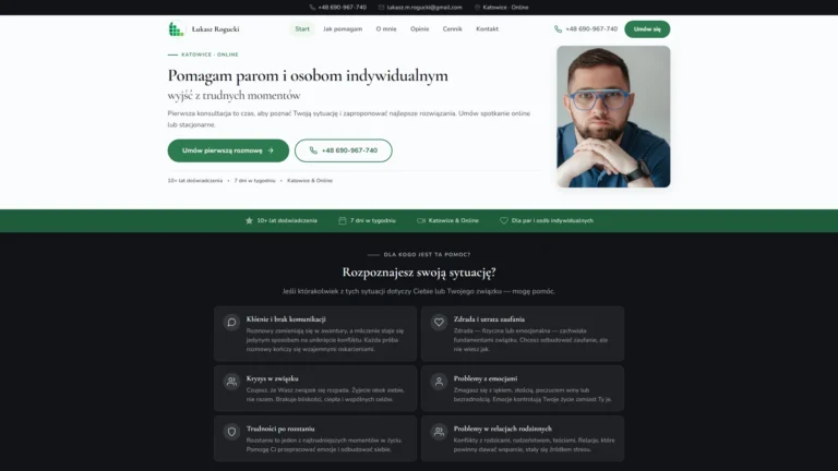 Lukaszrogucki.pl - realizacja Arlek.pl
