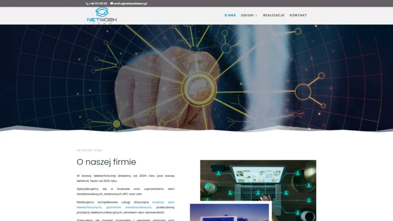 Strona internetowa networkteam.pl