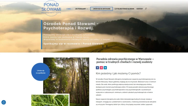 Strona internetowa ponadslowami.pl