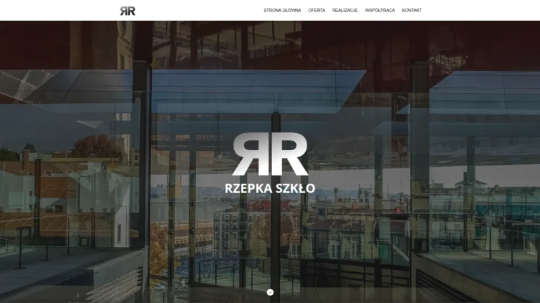 Strona internetowa rr-szklo.pl