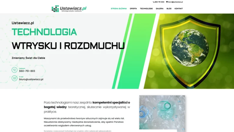 Strona internetowa ustawiacz.pl