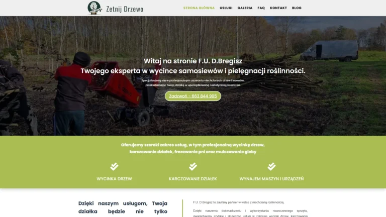 Strona internetowa zetnijdrzewo.pl