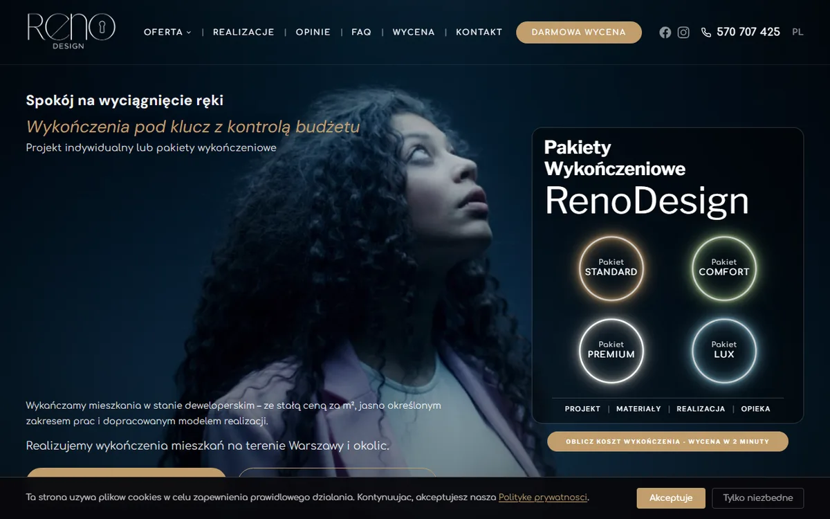 Screenshot renodesign.pl